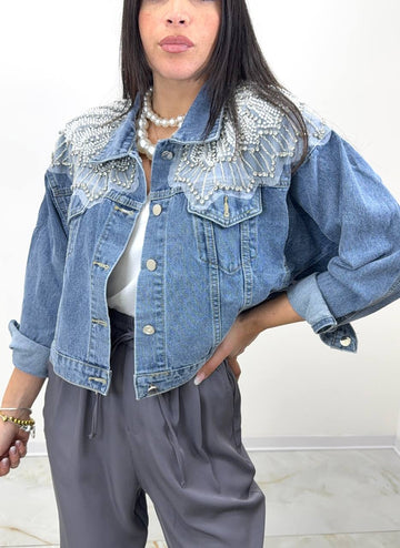 GIUBBINO LISA  IN DENIM
