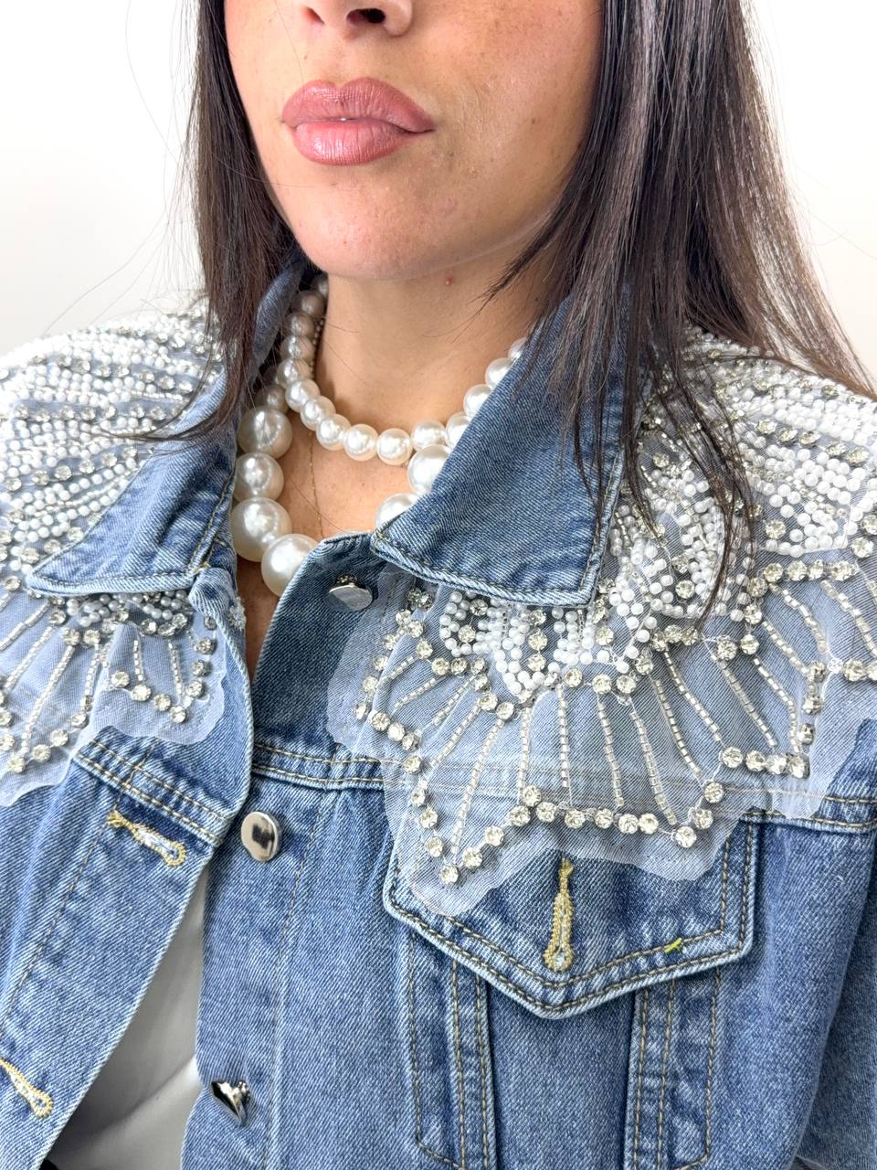 GIUBBINO LISA  IN DENIM