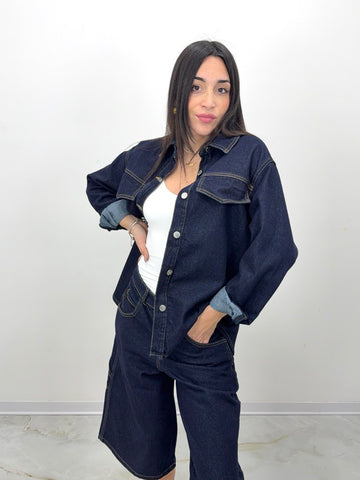 CAMICIA OVER JEANS