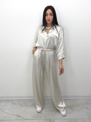 PANTALONE RASATO BEIGE