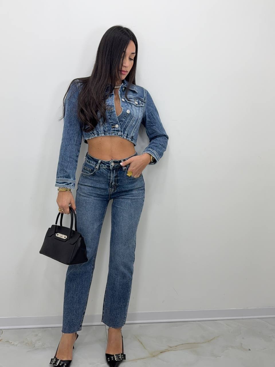 COORDINATO IN JEANS