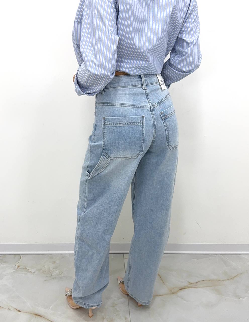 JEANS BALLOON NUVOLA