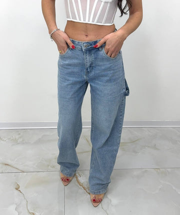 JEANS BALLOON LAVAGGIO CHIARO