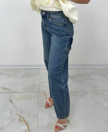 JEANS LAVAGGIO MEDIO WIDE BALOON